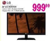 LG 20" LED Monitor
