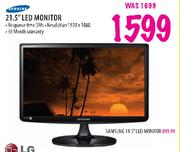 Samsung 21.5" LED Monitor
