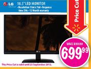 LG 18.5" LED Monitor