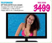 Telefunken FHD LCD TV-39"