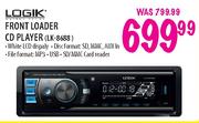 Logik Front Loader CD Player (LK-8688)