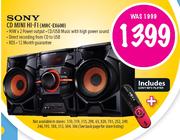 Sony CD Mini Hi-Fi (MHC-EX600) + Includes Sony MP3 Player