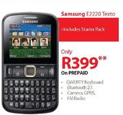 Samsung E2220 Texto