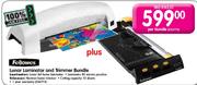 Fellowes Lunar Laminator and Trimmer Bundle