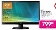 AOC 20" LED Monitor
