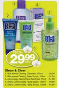 Clean & Clear Shine Control Daily Facial Scrub- 100ml