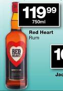 Red Heart Rum-750ml