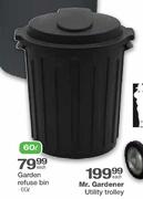 Garden Refuse Bin-60Ltr Each