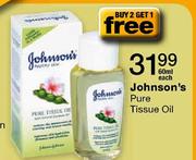 Johnson's Pure Tissue Oil-50ml Each