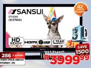 Sansui 42" 3D HD Ready Plasma TV