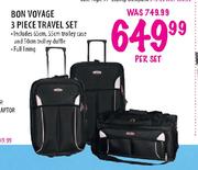 Bon Voyage 3 Piece Travel Set