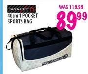 Sportec 40cm 1 Pocket Sports Bag