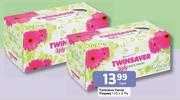 Twinsaver 3 Ply Facial Tissues-120's Pack Each