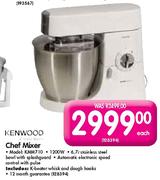 Kenwood Chef Mixer (KMM710)-1200W Each