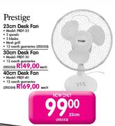 Prestige 23cm Desk Fan (PRDF-23) 