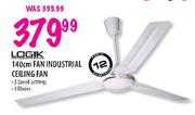 Logik 140cm Fan Industrial Ceiling Fan