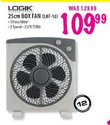 Logik 25cm Box Fan (LBF-10)