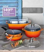 Eco Cook Keramiekbedekte Kookware Diep Braaipan-24cm