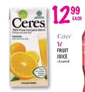 Ceres Fruit Juice-1l Each