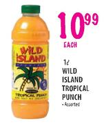 Wild Island Tropical Punch Assorted-1l Each