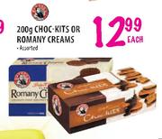 Choc-Kits Or Romany Creams-200g Each