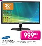 Samsung LED Monitor-20" Each