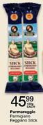 Parmareggio Parmigiano Reggiano Stick-125g Each