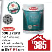 Plascon Double Velvet - 20 Ltr