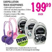 Earpollution Toxix Headphones - Each