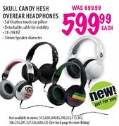 Skull Candy Hesh Overear Headphones - Each