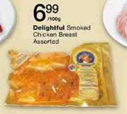 Delightful Smoked Chicken Breast-100gm