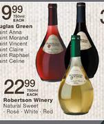 Robertson Winery Natural Sweet White-750ML Each