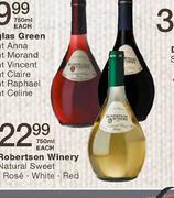 Robertson Winery Natural Sweet Red-750ML Each
