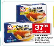 Sea Harvest Crisp and Chunky Stokvisporsies Verskeidenheid-500g Elk