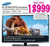 Samsung 55" 3D FHD LED TV(UA55EH6030)