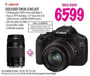 Canon E0S550D Twin Lens Kit