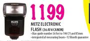 Metz Electronic Flash(36 AF4 CANON)