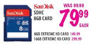 SanDisk SDHC Card-8GB