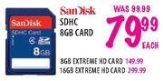 SanDisk Extreme HD Card-16GB