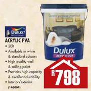 Dulux Acrylic PVA-20Ltr
