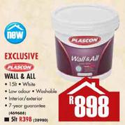 Plascon Wall & All White-5Ltr