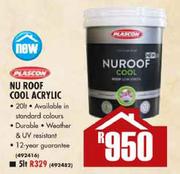 Plascon Nu Roof Cool Acrylic-5Ltr