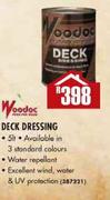 Woodoc Deck Dressing-5Ltr