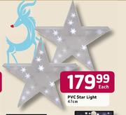 PVC Star Light-47cm Each