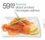Scansa Sliced Smoked Norwegian Salmon-200g