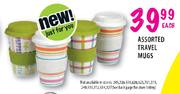 Assorted Travel Mugs-Each