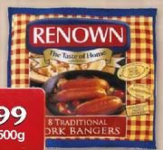 Renown Varkworsies-500gm