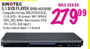 Sinotec 5.1 USB DVD Player-DVD-4012USB