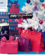 Extra-Wide Gift Wrap-4mx5m Each