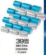 Mini Tree Crackers-10-Pack